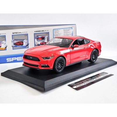 MAISTO Ford Mustang červená 1:18