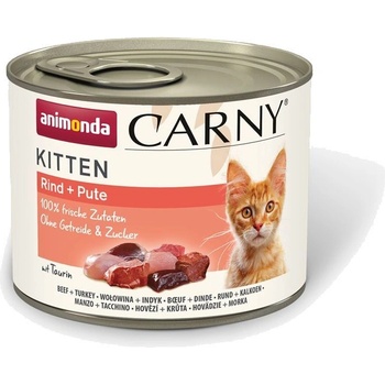 Animonda Carny Kitten - Говеждо и пуйка 200 г