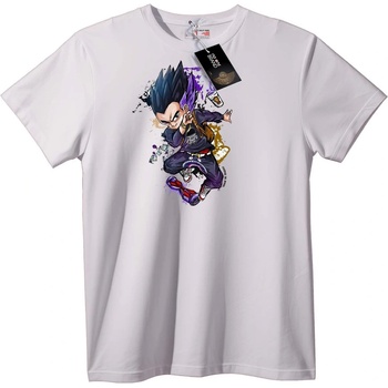 NOONEBRAND Chibi Vegeta Аниме Тениска - 2XL, White