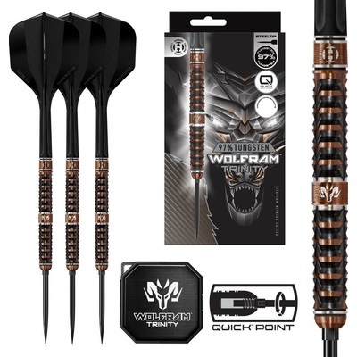steel Harrows Wolfram Trinity 24g QP 97% wolfram
