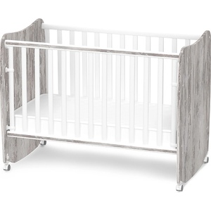 Lorelli Бебешка кошара Lorelli Premium - Stars, 60 x 120 cm, бяло/арт (10150610030A) - baby