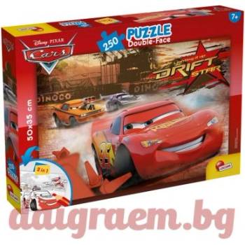 Lisciani Пъзел lisciani 48106 - 250 части - Колите, двулицев пъзел (li48106)