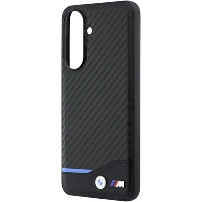 CG Mobile Samsung A37 5G BMW M CARBON Силиконов капак за телефон Пластмасов заден капак MagSafe BLACK BMHCSA3722NBCK (BMHCSA3722NBCK)