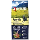 Granule pro psy Ontario Puppy Mini Lamb & Rice 6,5 kg
