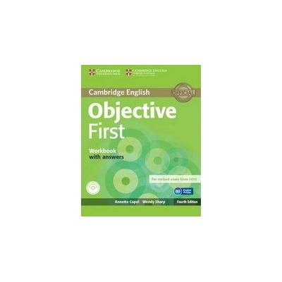 Objective First 4th Edition Workbook with answers with Audio CD Annette Capel, Wendy Sharp