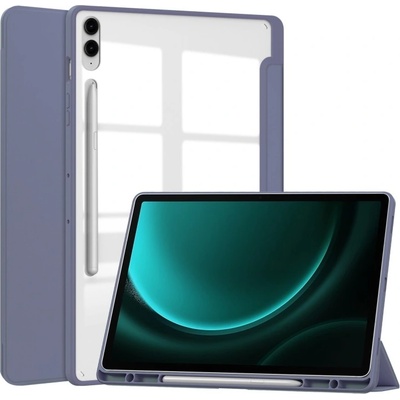 Vsetkonamobil 65787 CRYSTAL Zaklápacie puzdro Samsung Galaxy Tab S9 FE+ fialové