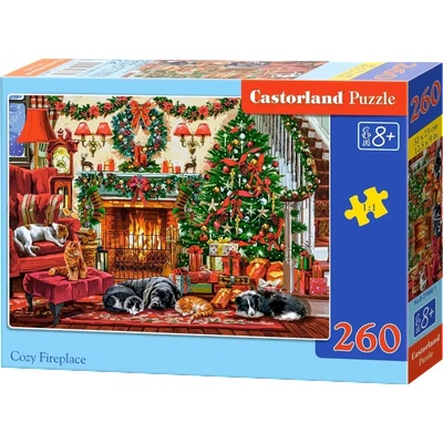 Castorland - Puzzle Cozy Fireplace - 260 piese