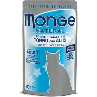 Monge Natural tuniak v želé so sleďom 80 g
