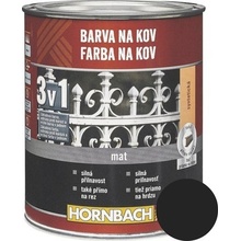 Hornbach na kov 3v1 čierna, matná 250ml