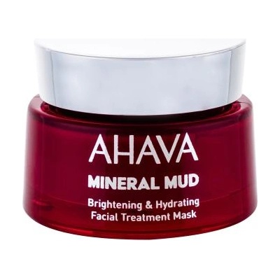 AHAVA Mineral Mud Brightening & Hydrating озаряваща маска с хидратиращ ефект 50 ml за жени