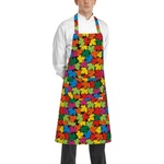 Egochef Предна престилка за готвачи с цветен есенен принт от Его Шеф (6103 157А)