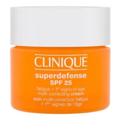 Clinique Superdefense Multi-Correcting SPF25 коригиращ крем против стареене за суха до много суха кожа 50 ml за жени