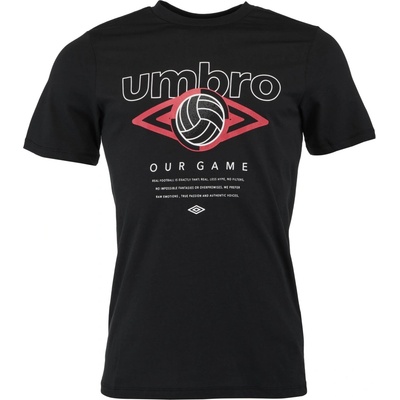 Umbro FW Retro footvall Graphic čierne biele ružové