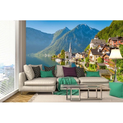 DIMEX ART Самозалепваща се флизелинова фототапета изглед към халщат 375 x 250 см