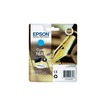 Epson Pen and crossword C13T16324012 глава и патрон за мастиленоструен принтер 1 броя Оригинал Висок (XL) добив Синьо-зелен (C13T16324012) (C13T16324012)