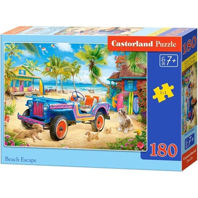 CASTORLAND Útek na pláž 180 dielov