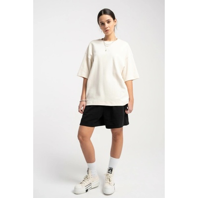 Reporter Young Dívčí černé krátké teplákové šortky bez potisku černá