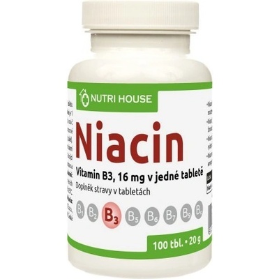 NutriStar Niacin vit. B3 100 tabliet