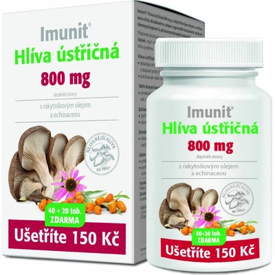 Simply You Imunit Hlíva ústřičná s rakytníkovým olejem a Echinaceou 60 tablet