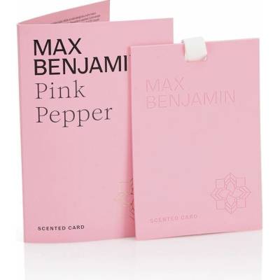 Max Benjamin Pink Pepper Vonná karta