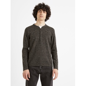 Celio Тъмно сив мъжки пуловер с копчета Celio Чечил Celio | Siv | МЪЖЕ | S