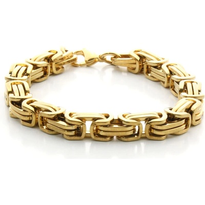BM Jewellery Náramek 0,5 cm z chirurgické oceli Gold S1057050
