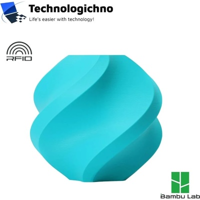 Bambu Lab PLA Basic Bambu Turquoise Refill No Spool (A00-B5-1.75-1000-SPLFREE)