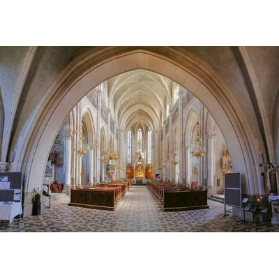 DIMEX ART Флизелинов фототапет интериор на църквата 375 x 250 см