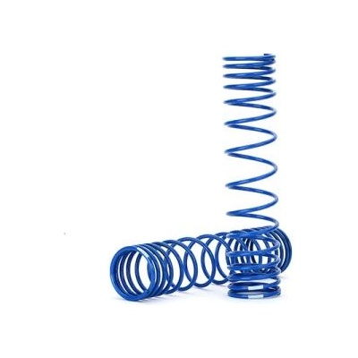 Traxxas пружина амортисьор GTR #1.042 прогресивна (2) (синя)