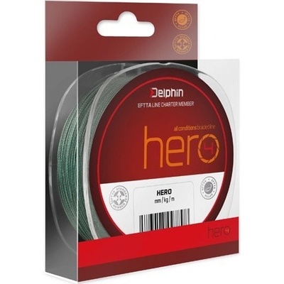 DELPHIN HERO 4 zelená 117m 0,50mm 41,7kg