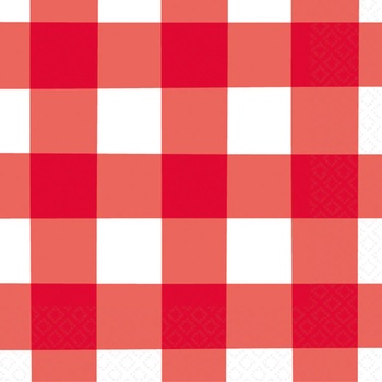 Image 1 of Amscan Салфетки за пикник оранжеви 25 х 25 см