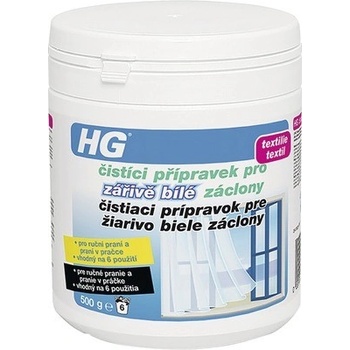 HG čistiaci prostriedok na žiarivo biele záclony 500 ml