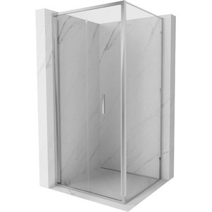 Mexen Exo-F сгъваем душ кабина 120 x 120 см, прозрачен, хром - 816-120-120-01-00 (816-120-120-01-00)