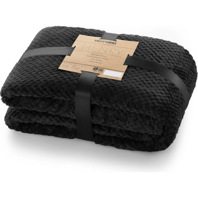 DecoKing Deka z mikrovlákna Henry BLACK 150x200