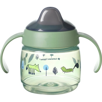 Tommee Tippee Неразливаща чаша Tommee Tippee - Superstar, 190 ml, зелена (TT.0220)