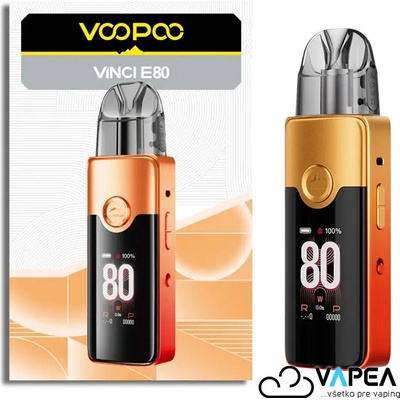 VooPoo Vinci E80 3000 mAh Orange Red Gradient 1 ks