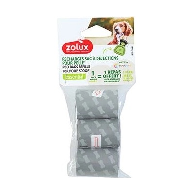 Zolux Vrecká do zberačky na exkrementy 3x15 ks