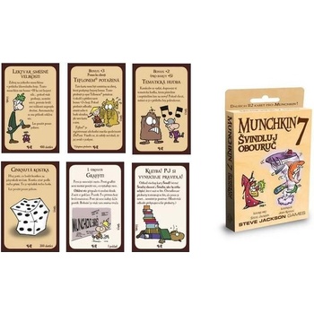 Steve Jackson Games - Munchkin 7 Cheat With Both Hands - Espansione Di Carte, Multicolore, Per Giocatori Esperti