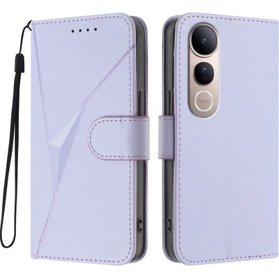 Triangles knížkové Vivo V50 Lite 4G/5G světlefialové