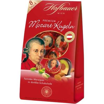 Lindt Hofbauer Mozart Kugeln hořká 160 g