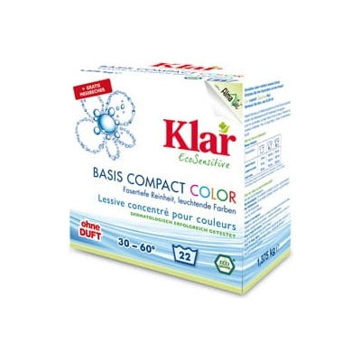 Klar Color prášek na barevné prádlo 1 kg