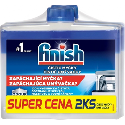 Finish Čistič myčky nádobí Mix 2 x 250 ml
