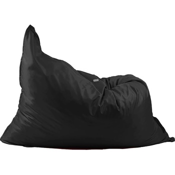 Image 1 of PUFRELAX Пуф, Magic pillow XXL - Panama black, Водоустойчив, Перящ се калъф, Пълнеж с микс от мемори пяна и дунапрен, 500л (PUF-M-MPXXL-PEX-BL)