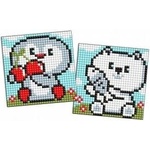 Ideyka Diamond mosaic Kids magnet - Penguin and. . 9x9cm