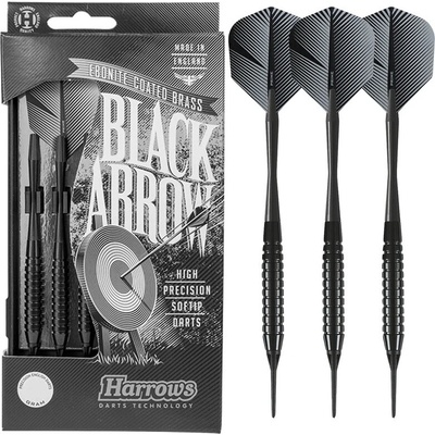 Šípky Harrows Black Arrow soft - R 18g