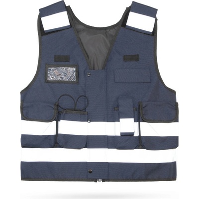 Korntex KXELTAC Stammheim Multifunkční reflexní vesta navy tmavá