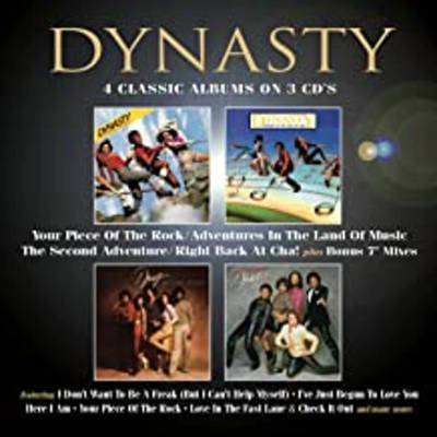DYNASTY - YOUR PIECE OF THE ROCK/ADVENTURES IN THE LAND OF MUSIC/SECOND ADVENTURE/RIGHT BACK AT CHA CD