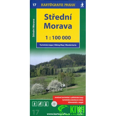 Střední Morava 1:100 000