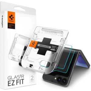 Spigen Протектор за Samsung Z Flip 7 FE/Z Flip 6, Spigen Glas. tR EZ Fit 2бр. , Прозрачен (AGL07972)