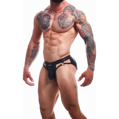 Cut4Men BL4CK02 Dungeon Jockstrap Black S